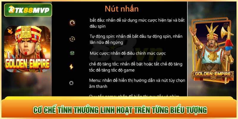 Cơ chế tính thưởng linh hoạt trên từng biểu tượng