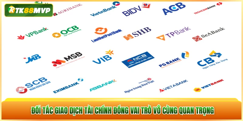Đối tác giao dịch tài chính đóng vai trò vô cùng quan trọng