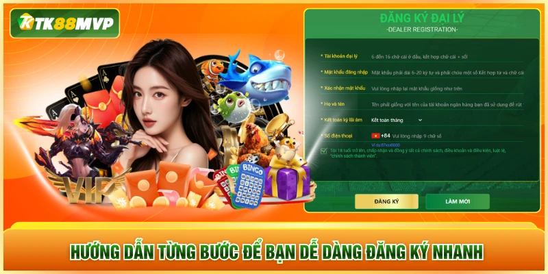 Hướng dẫn từng bước để bạn dễ dàng đăng ký nhanh Hướng dẫn từng bước để bạn dễ dàng đăng ký nhanh