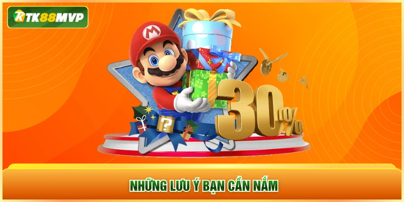 Những lưu ý bạn cần nắm