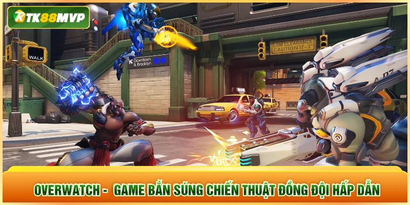 Overwatch -  game bắn súng chiến thuật đồng đội hấp dẫn