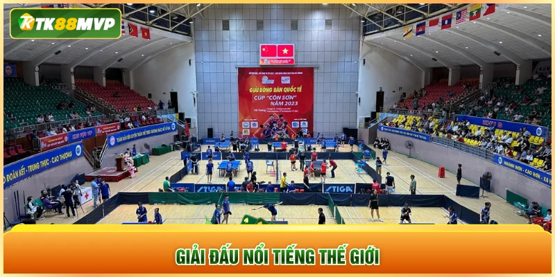 Giải đấu nổi tiếng thế giới