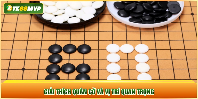 Giải thích quân cờ và vị trí quan trọng