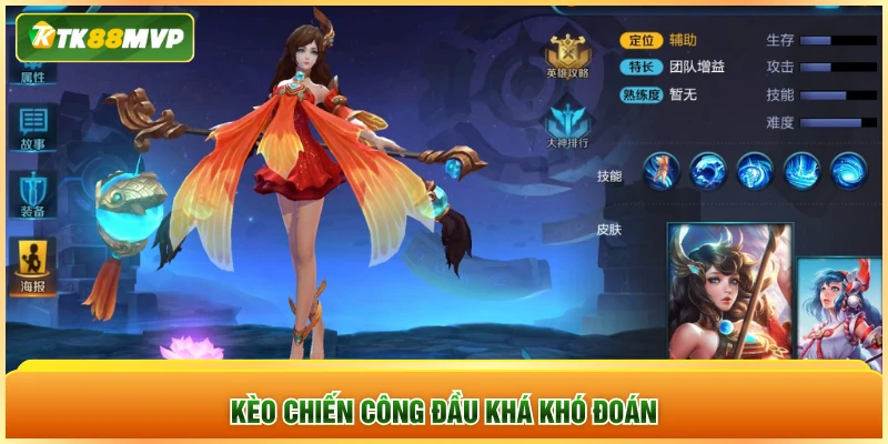 Kèo chiến công đầu khá khó đoán