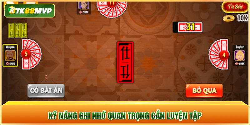 Kỹ năng ghi nhớ quan trọng cần luyện tập