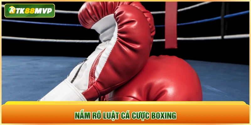 Nắm rõ luật cá cược boxing