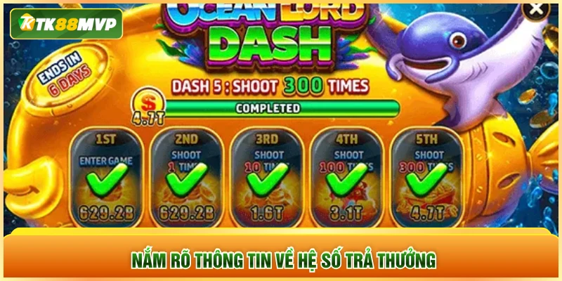 Nắm rõ thông tin về hệ số trả thưởng