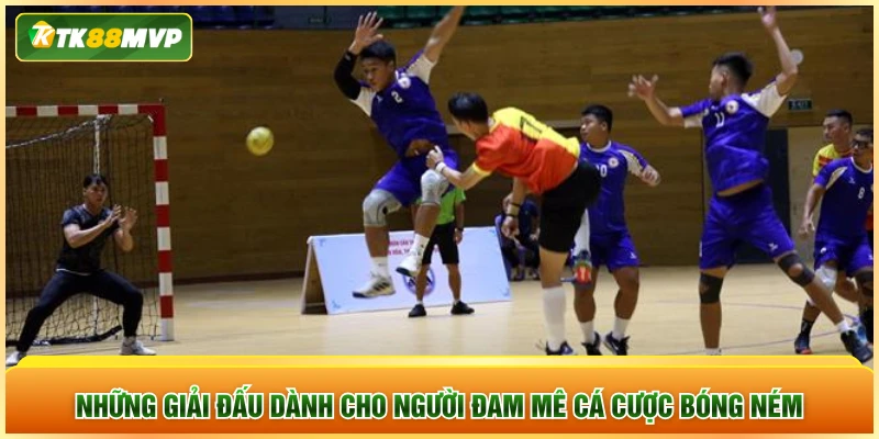 Những giải đấu dành cho người đam mê cá cược bóng ném