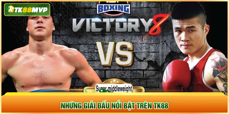 Những giải đấu nổi bật trên TK88