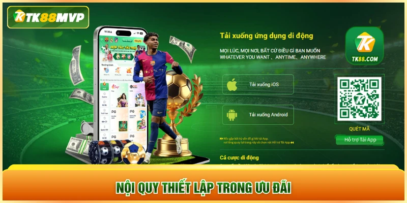 Nội quy thiết lập trong ưu đãi