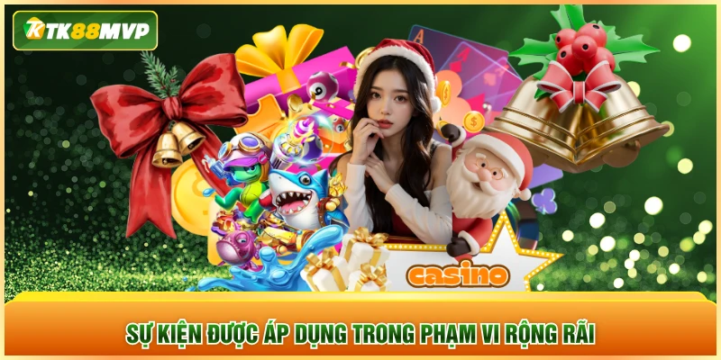 Sự kiện được áp dụng trong phạm vi rộng rãi