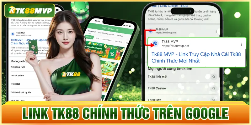 Tên miền Tk88 MVP trên mobile