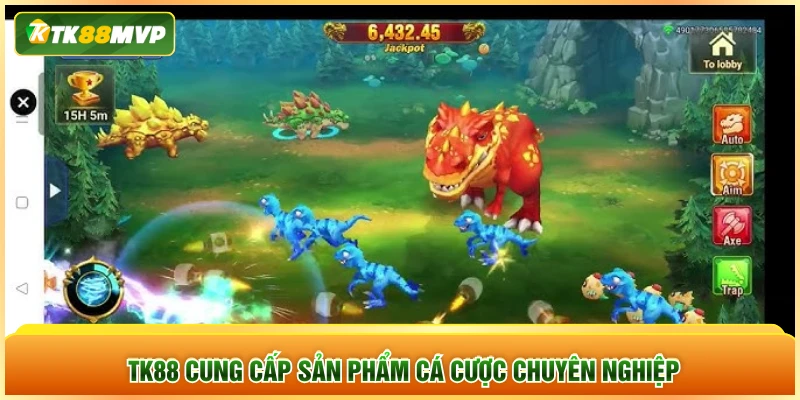 TK88 cung cấp sản phẩm cá cược chuyên nghiệp